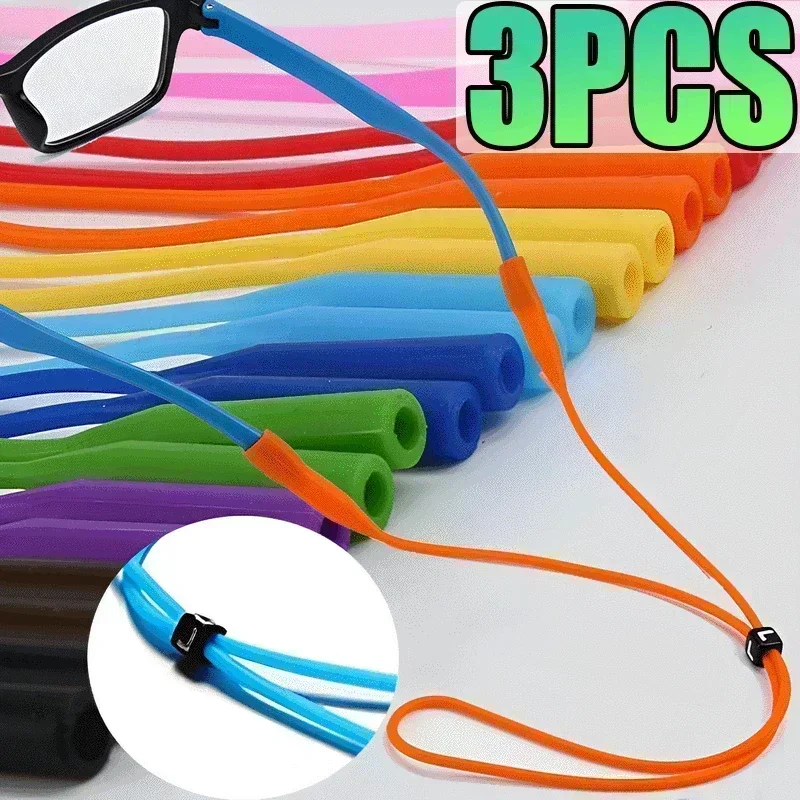 Sunglass Retainer Cord - 3/1 Buah Tali Kacamata Silikon Elastis