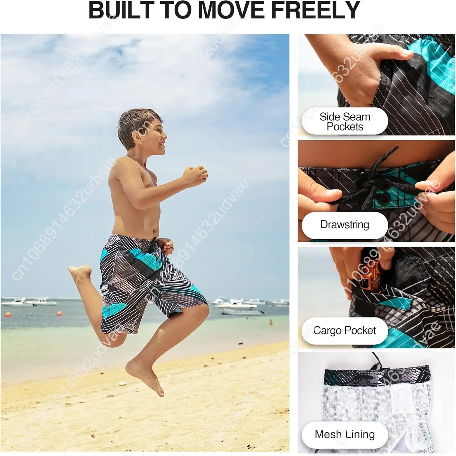 Celana Renang Pantai Kanu Surf - Swim Trunk Quick Dry ulasan dan harga
